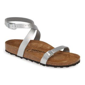Birkenstock Daloa Ankle Strap Sandal Silver 41